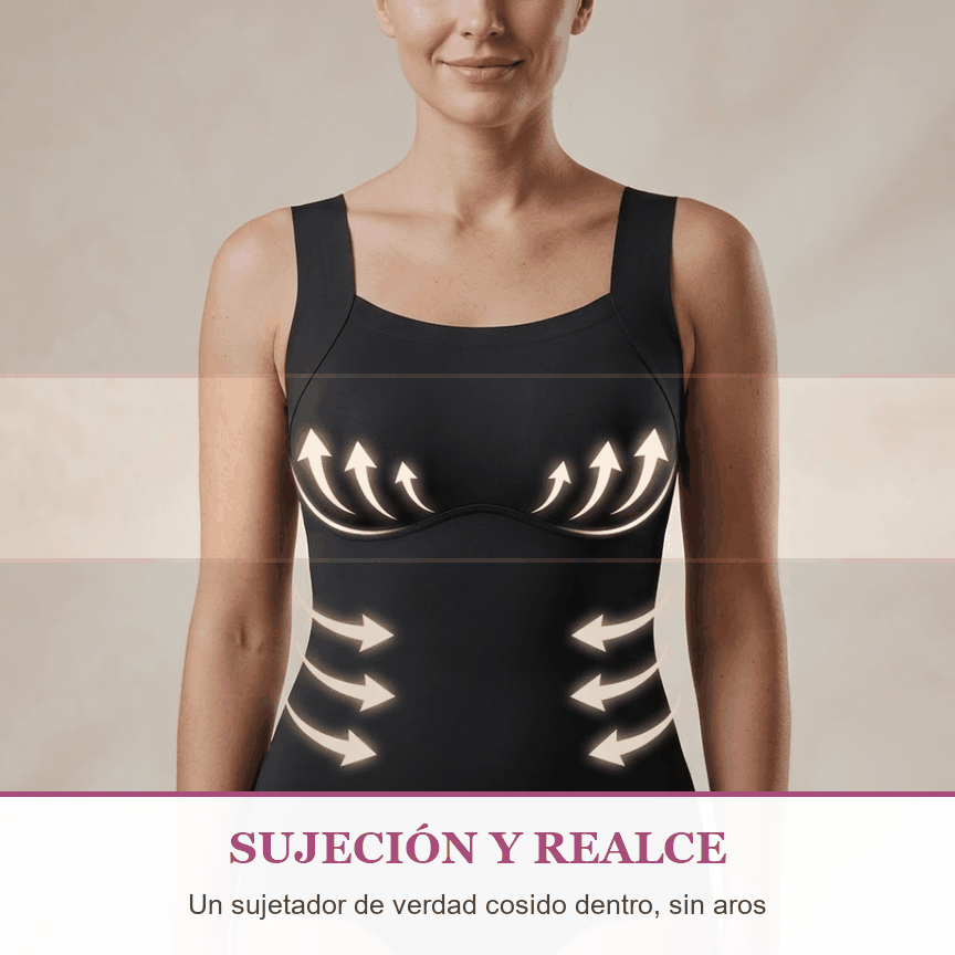 Top Moldeador Mi Belma - zonas de sujeción y efecto vientre plano