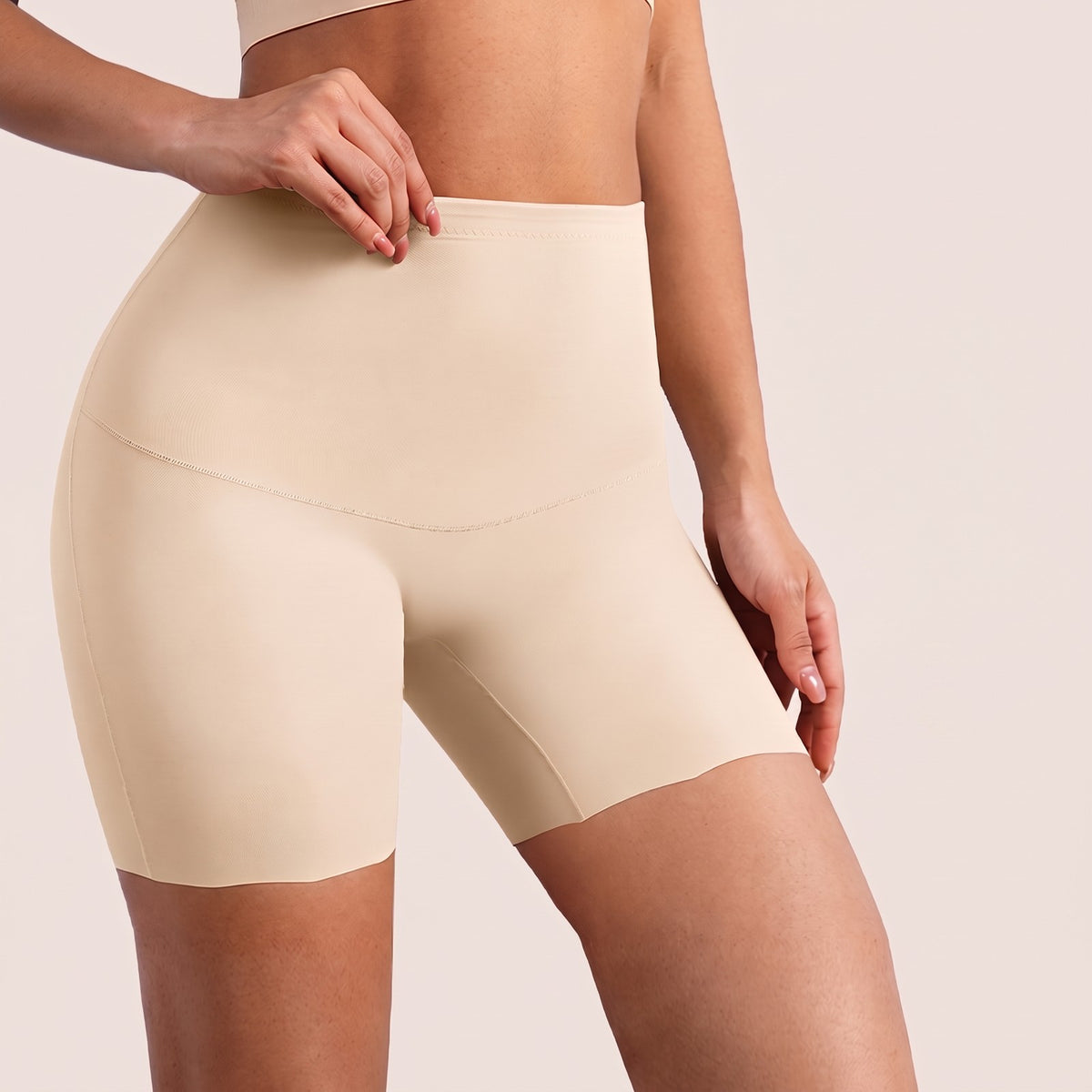 Short moldeador antirozaduras color nude